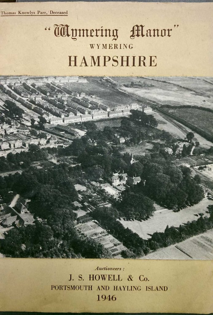 Auction catalogue cover 1946